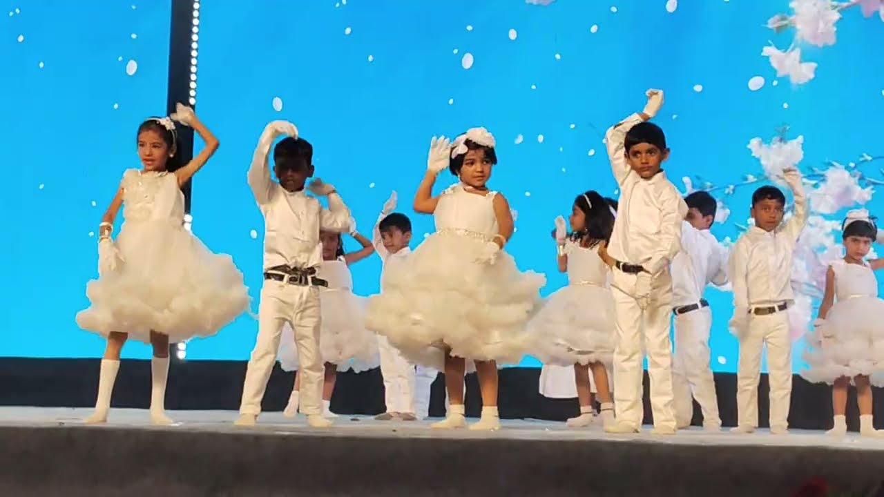 Annual day celebration at Sri Chaitanya techno school salem 🥰🔥 #cute #kids #dance #annualfunction 