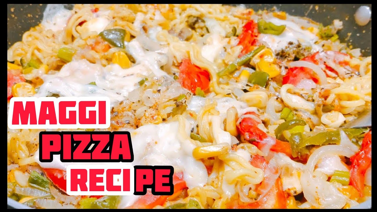 Maggi Pizza Recipe in 1 Minute  #shorts #Maggie #pizza #MaggiePizza #in1minute