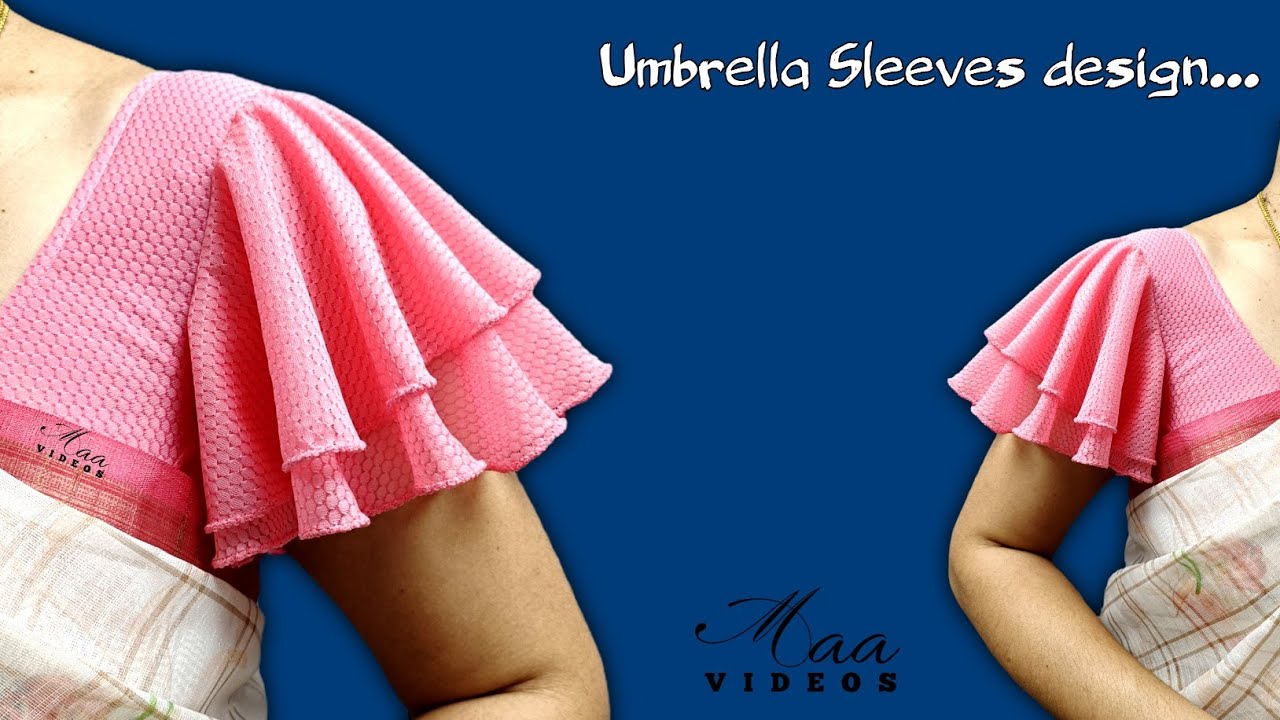 Umbrella hands / Umbrella sleeves cutting and stitching / Double layer sleeves / Sleeves design