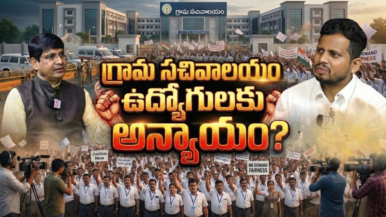 గ్రామ సచివాలయం ఉద్యోగులకు అన్యాయం? | Ap Grama Sachivalayam Employees issue | Marpu