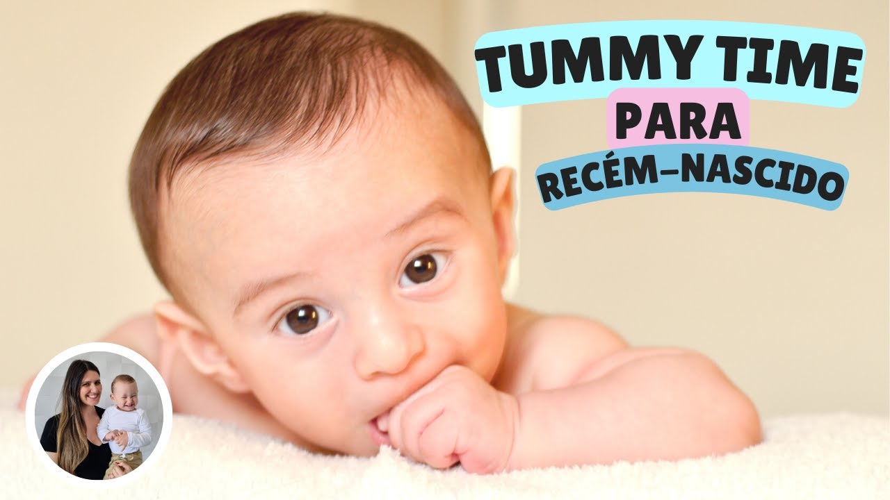 TUMMY TIME PARA RECÉM-NASCIDO | O que todos os pais precisam saber sobre o bebê de bruços