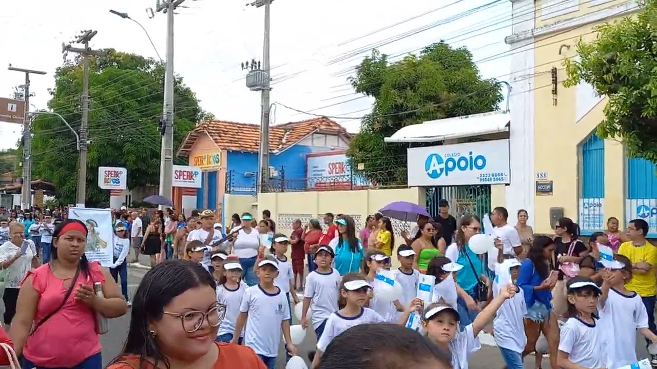 DESFILE CÍVICO NO ANIVERSÁRIO A 180 ANOS DE PARNAÍBA PIAUÍ 14 DE AGOSTO 2024 PARTE 05
