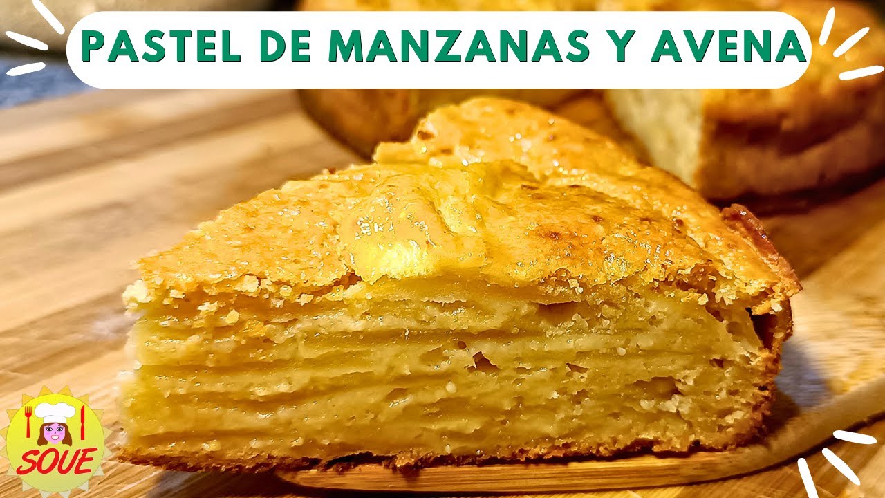 🍎 ¡Más manzanas que masa! 🥧 Torta mil hojas de manzana y avena súper cremosa! ¡Fácil y económica!
