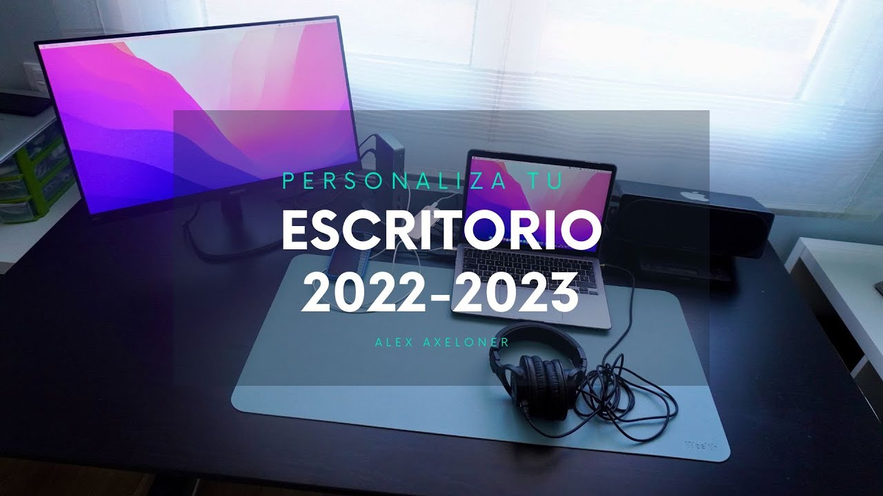 💻  MI SET-UP ESCRITORIO PARA ESTUDIAR y TRABAJAR | Alex Axeloner