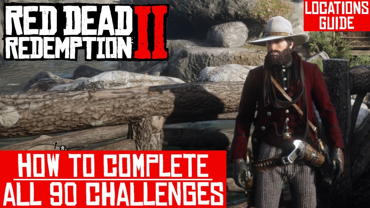 ALL 90 Challenges Guide & Tips | Red Dead Redemption 2
