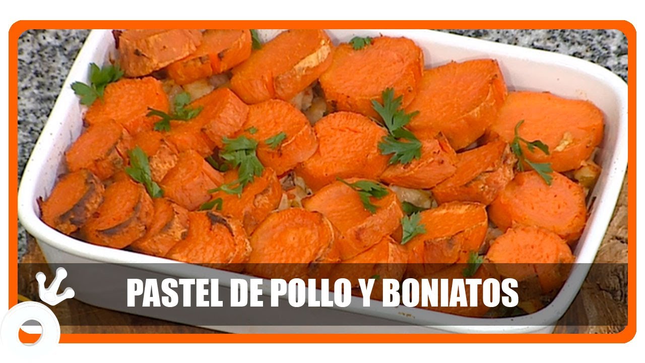 Pastel de pollo y boniatos: la receta de Dante Enríquez para un almuerzo irresistible