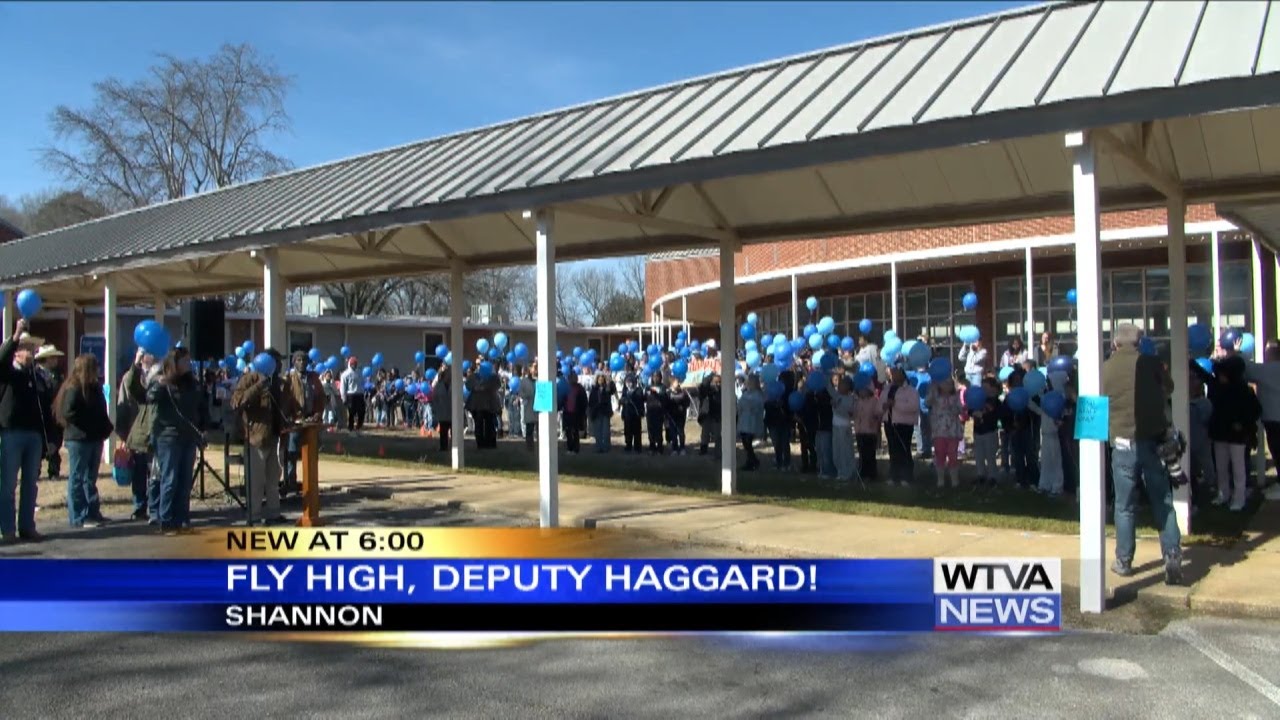 Shannon students release balloons in memory of school resource officer killed while directing