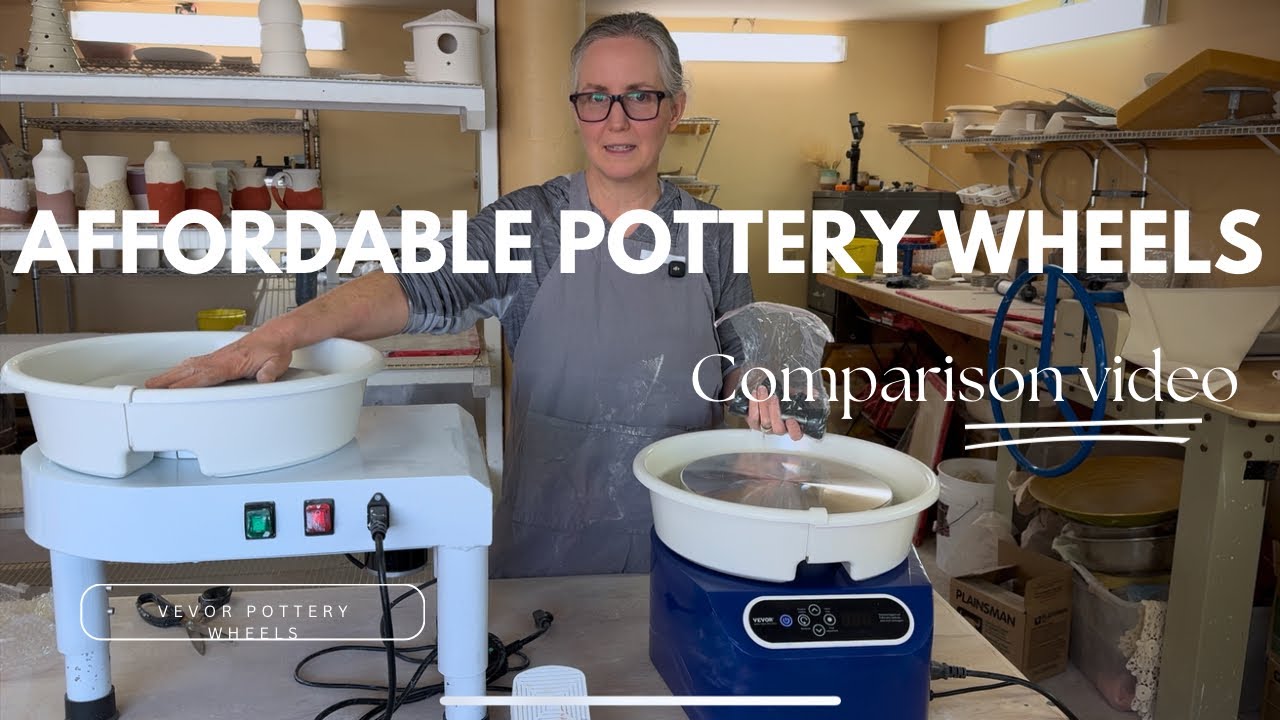Honest comparison review of the Vevor direct drive pottery wheel!