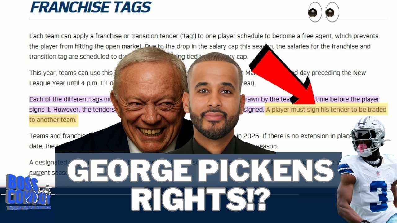 🚨George Pickens Has RIGHTS That Could BLOCK a Tag-and-Trade 😳🏈💣