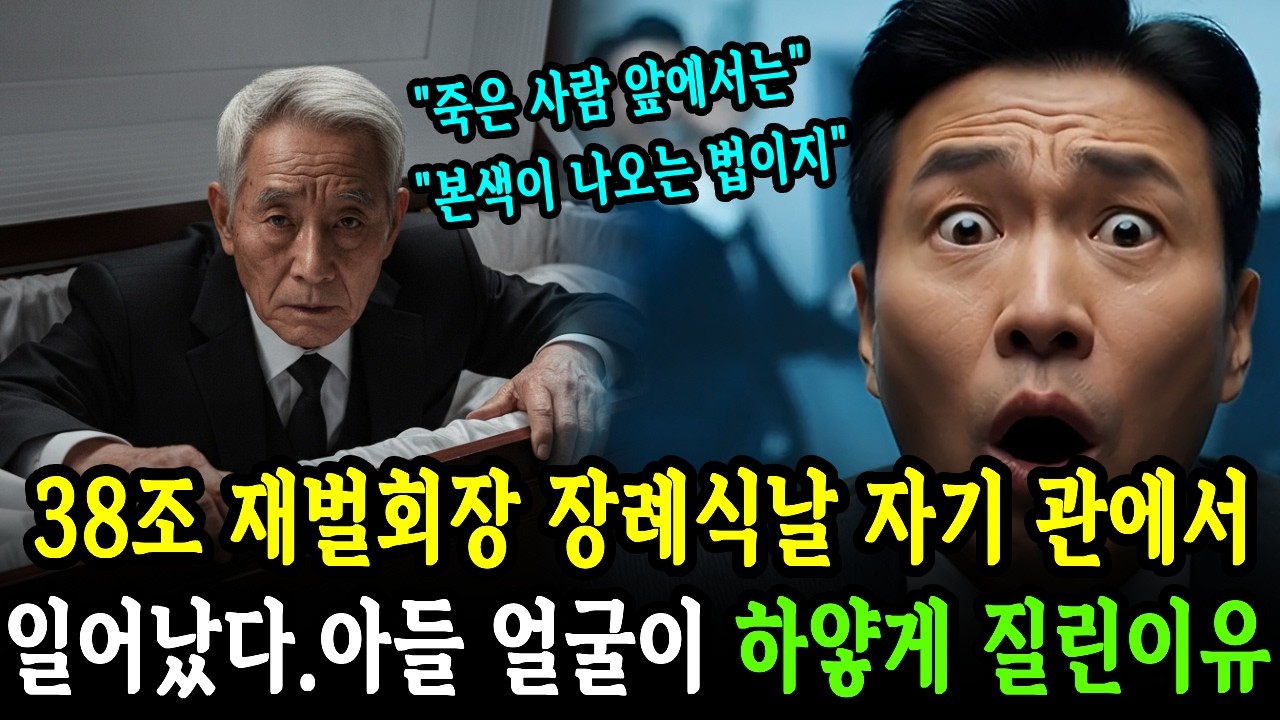 38조 재벌회장이 자기 장례식을 미리 열었다… 그 자리에 나타난 단 한 사람 l 감동사연 l 시니어드라마 l 며느리