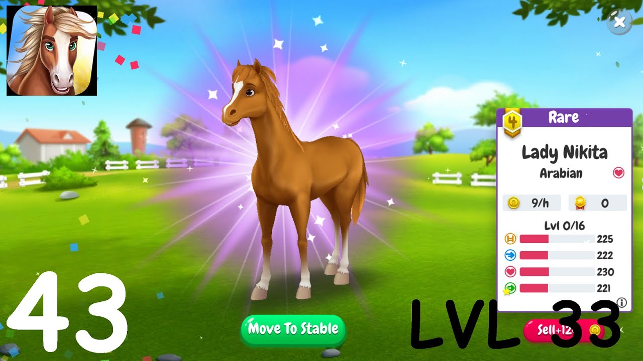 Horse Legends Epic Ride Game Gameplay Walkthrough Part 43 lvl 33
