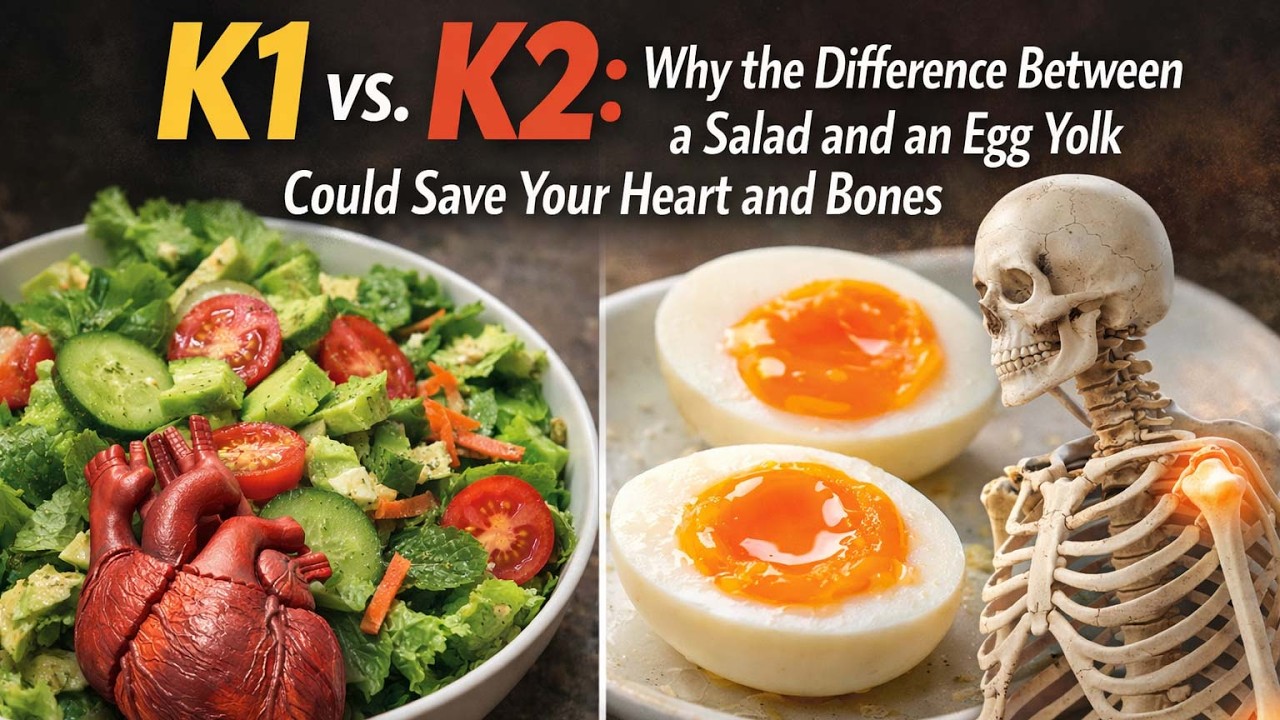 Your Doctor Checked Vitamin D but Forgot K2 — The Animal-Food Nutrient That Directs Calcium Traffic