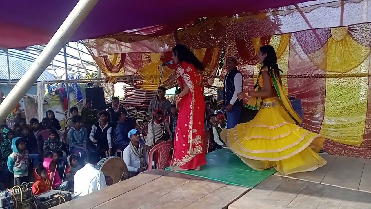 आ गया भिखारी पंडित का खतरनाक नाच रिफातपुर गांव में पार्ट 3 #pujanmatwala