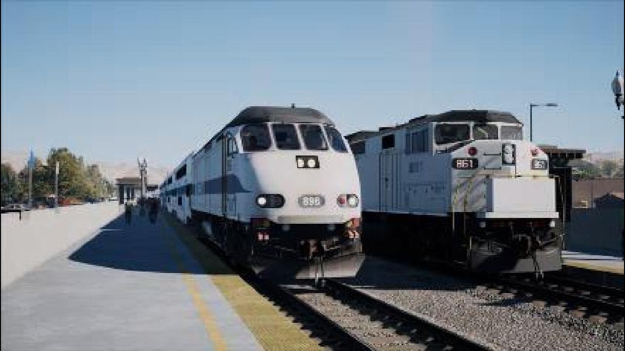 Train Sim World 6 PS5 Metrolink Antelope Valley Line Operating Train 219 to Via Princessa Part 2