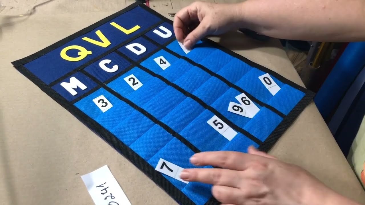 Como fazer QVL (quadro valor de lugar) de um JEITO FÁCIL!