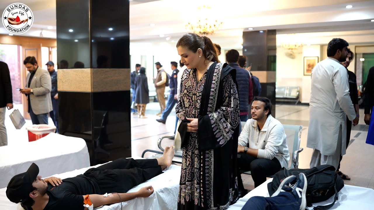 One Drop Can Save a Life || Blood Donation Camp at UCP||Sundas Foundation