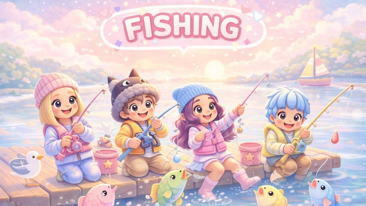 Dunia Pupu | Pertama Kali Memancing 🎣