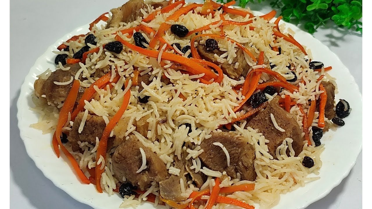 Kabuli pulao | Afghani pulao | Bakra eid special mutton pulao | Afghanistan national dish by Sammy