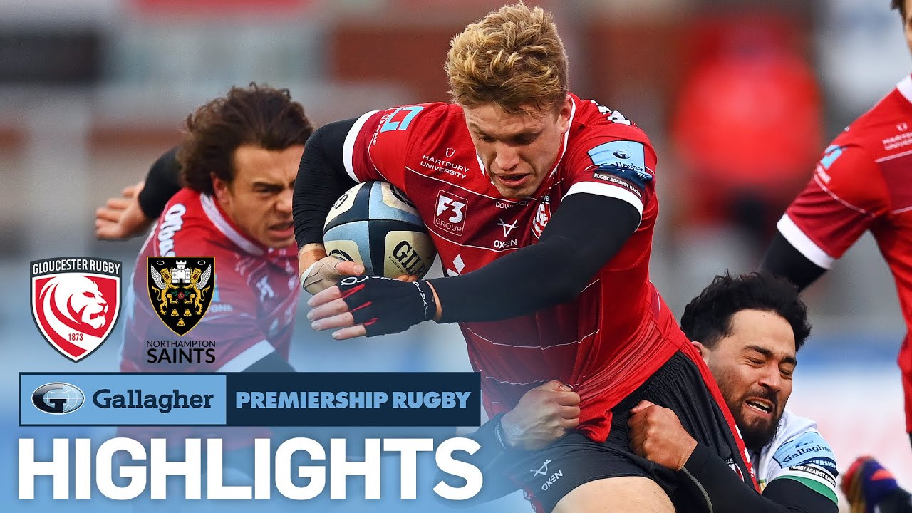 Gloucester v Northampton - HIGHLIGHTS | 3 Tries in 10 Minutes! | Gallagher Premiership 2020/21