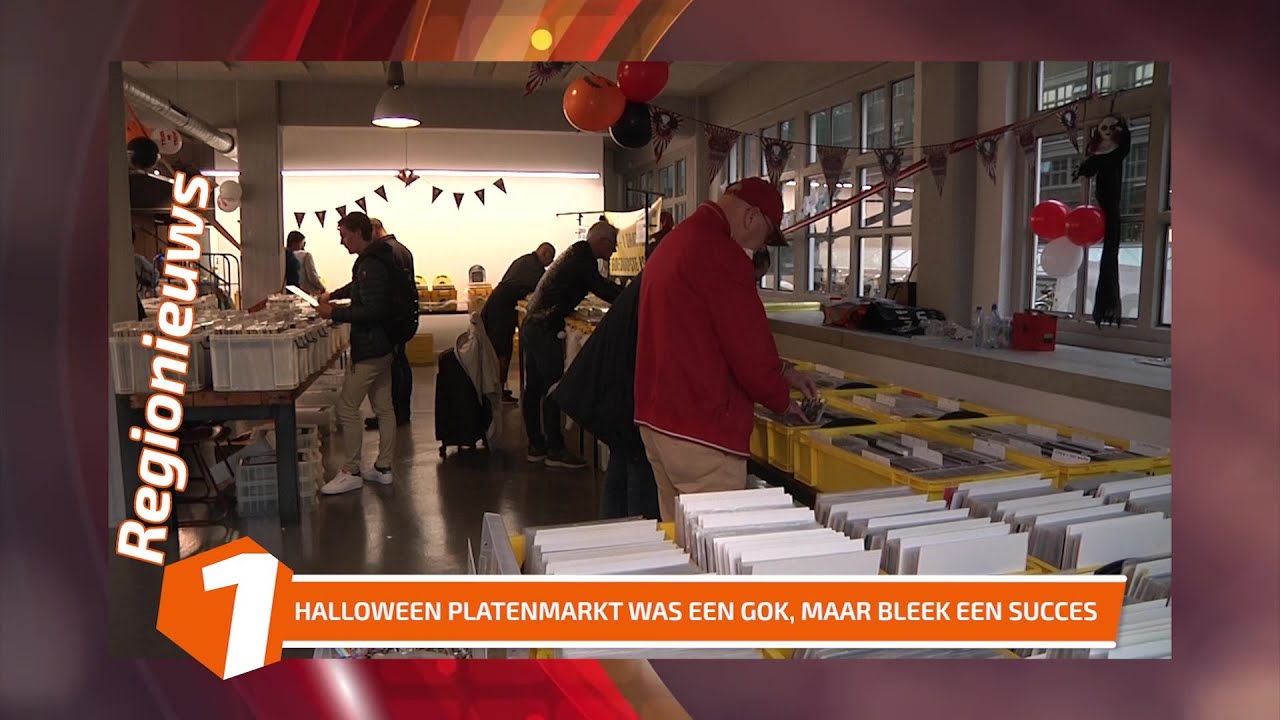 Samen1 Regionieuws - Halloween Platenbeurs was een gok, maar bleek een succes.