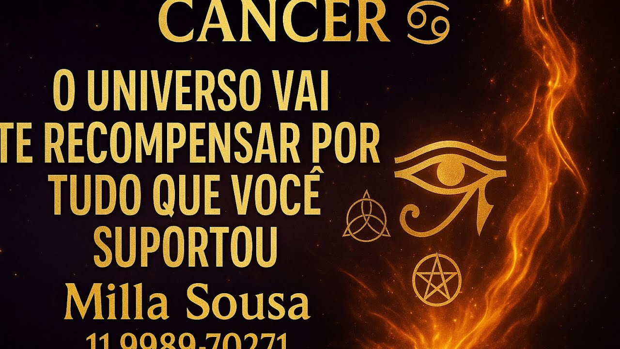 C&Acirc;NCER ♋️ #LEITURAINTUITIVA#🔥PREVIS&Atilde;ODI&Aacute;RIA#TAROT