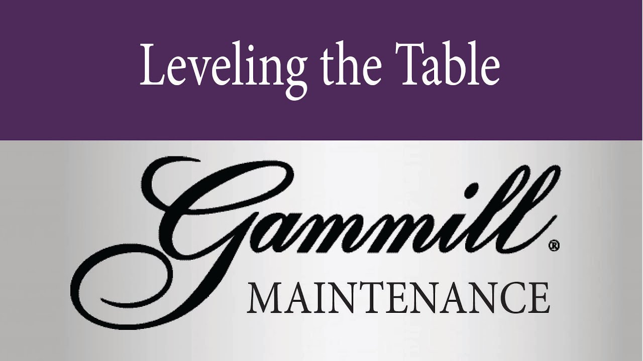 Leveling Your Table