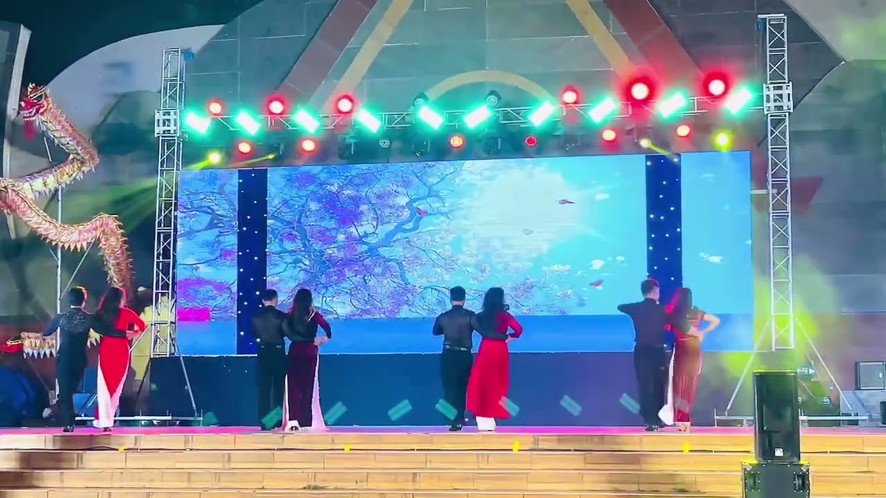 💃💃Rumba đôi đẹp nhất #CÁNH THIỆP ĐẦU XUÂN#Clb kv EAHLEO biểu diễn 🥰🥰💃