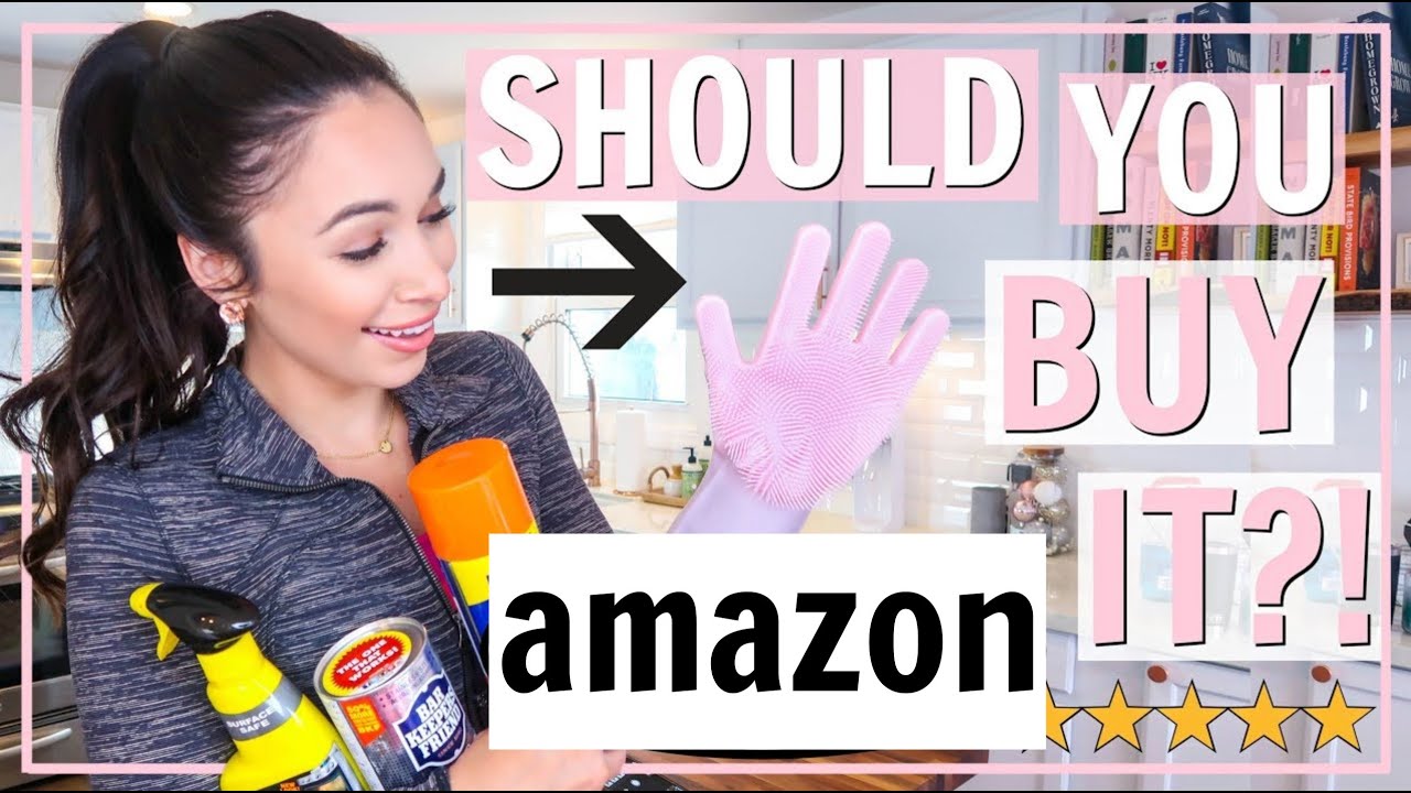 TESTING AMAZON CLEANING PRODUCTS! WHAT TO BUY! | AMAZON FAVORITES | Alexandra Beuter