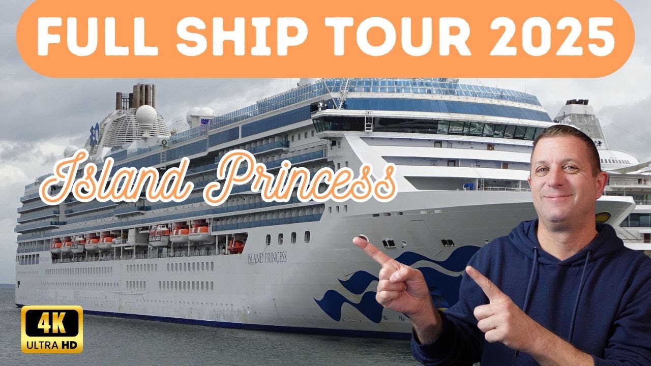 Island Princess Ship Tour - Full Tour of the Beautiful Island Princess