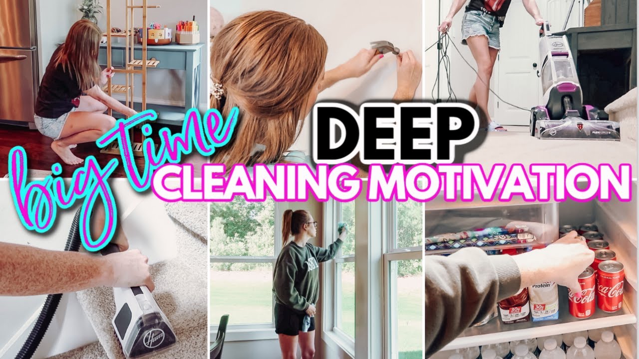 BIG TIME DEEP CLEANING MOTIVATION | SUMMERTIME CLEAN WITH ME 2021 | DEEP CLEAN + ORGANIZE MY HOUSE