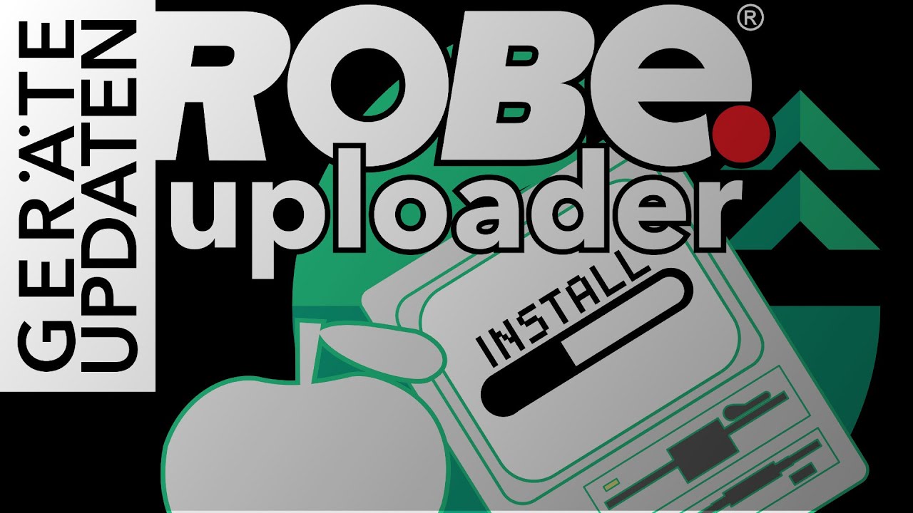 Scheinwerfer und Geräte von Robe lighting updaten: Installation des Robe Uploader auf Apple MacOS