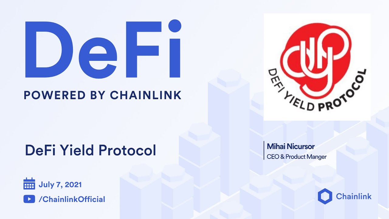 DeFi Yield Protocol (DYP) on Chainlink Live | Native Blockchain Token Yield Farming