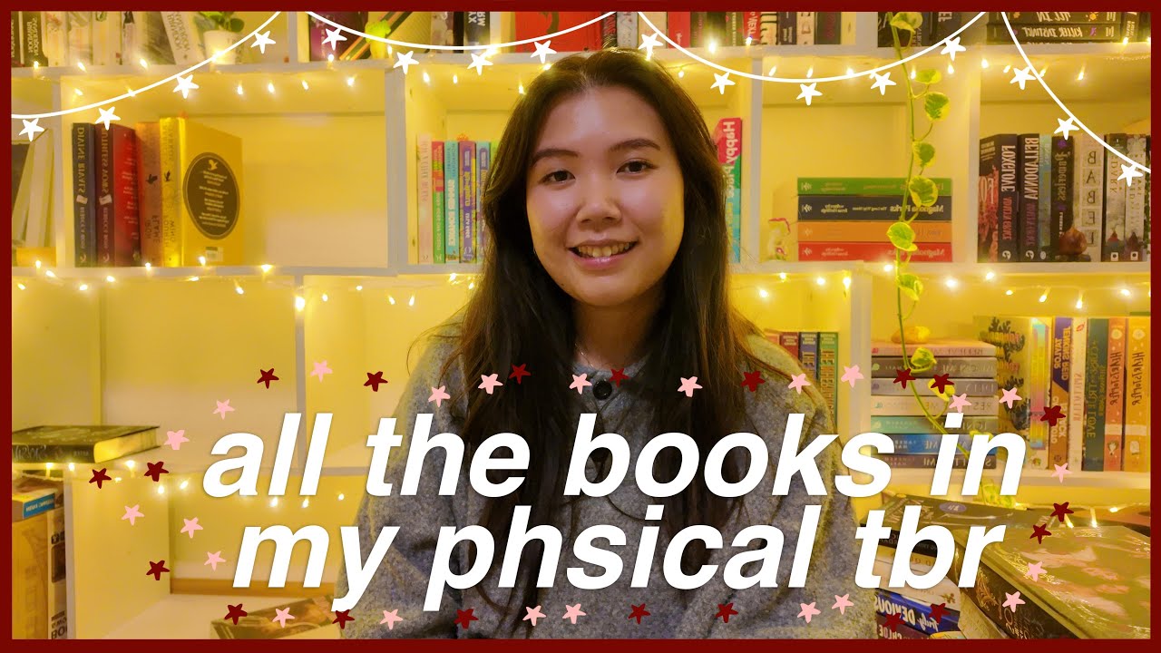 all the books in my physical tbr 📚🌟 | bookmas day 21