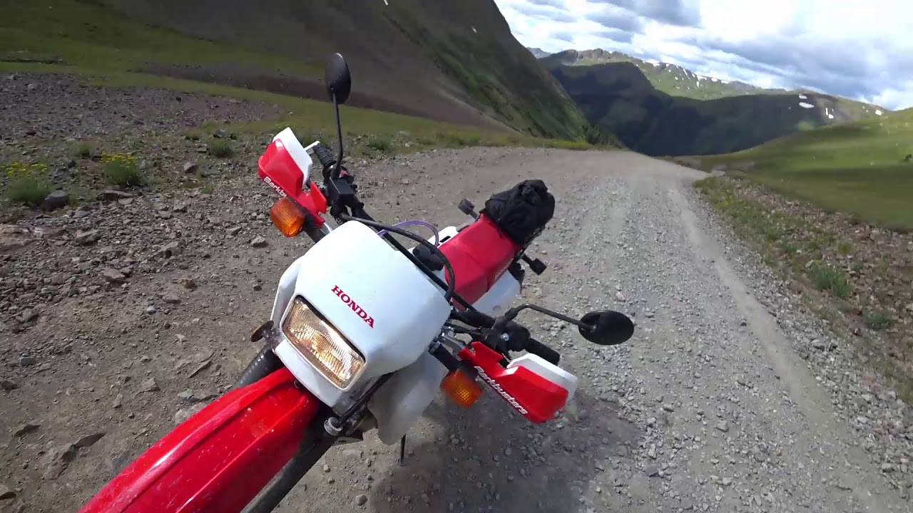 Cinnamon Pass, Engineer Pass, XR650L