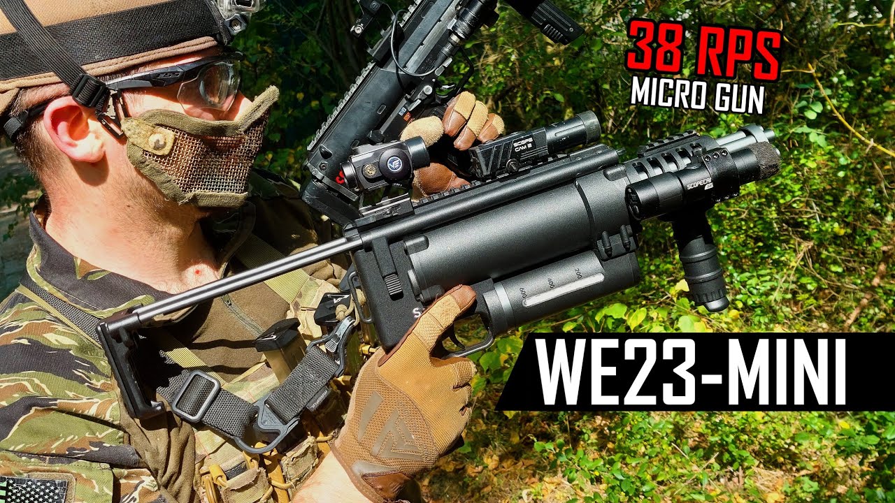 Well Pro WE23-MINI MICROGUN Gameplay