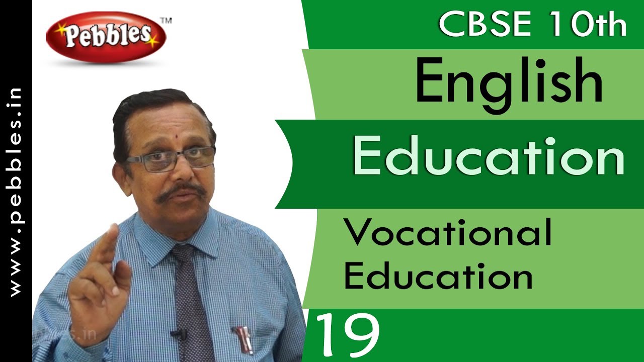 Vocational Education : Education | English Main Course Book | Class 10