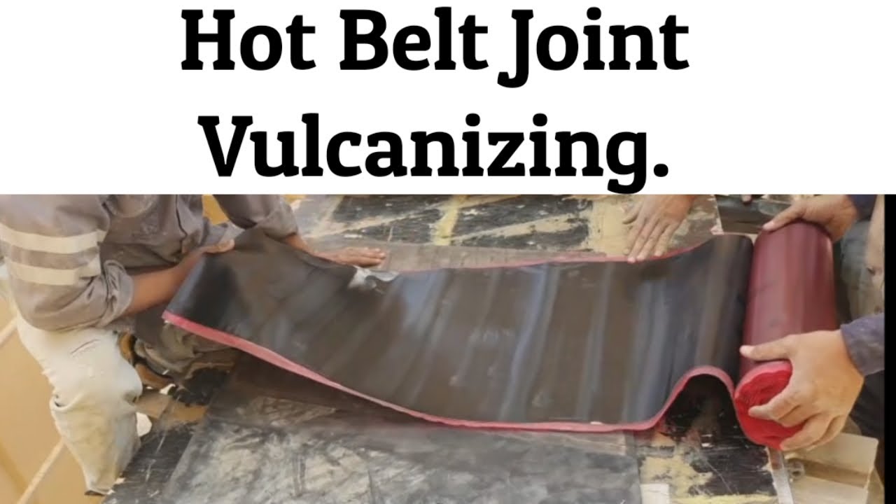 Conveyor Belt Hot Joint || Belt Vulcanizing ||