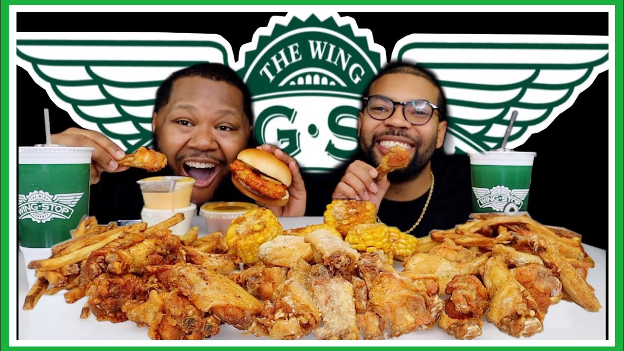 WINGSTOP + CHICKEN SANDWICH | MUKBANK W| @BeingMylen  |Flavasbydamedash