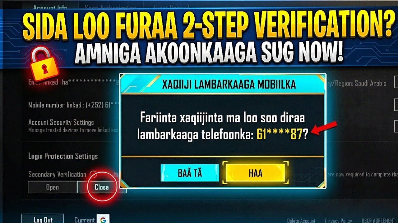Side looga hortaga in ciwankaga Pubg laga jabsado
