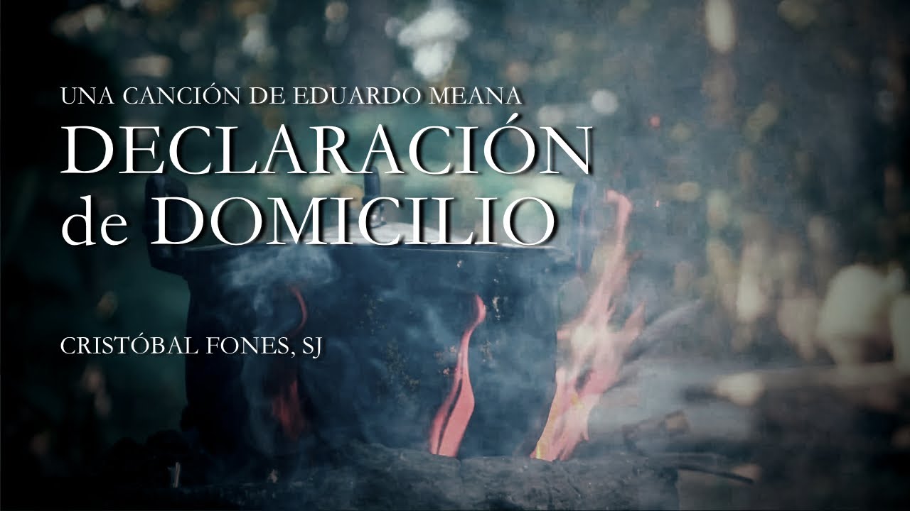 Declaraci&oacute;n de domicilio | Crist&oacute;bal Fones, SJ
