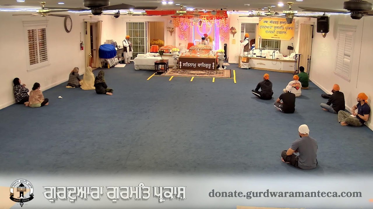 Live from Gurdwara Gurmat Parkash Manteca
