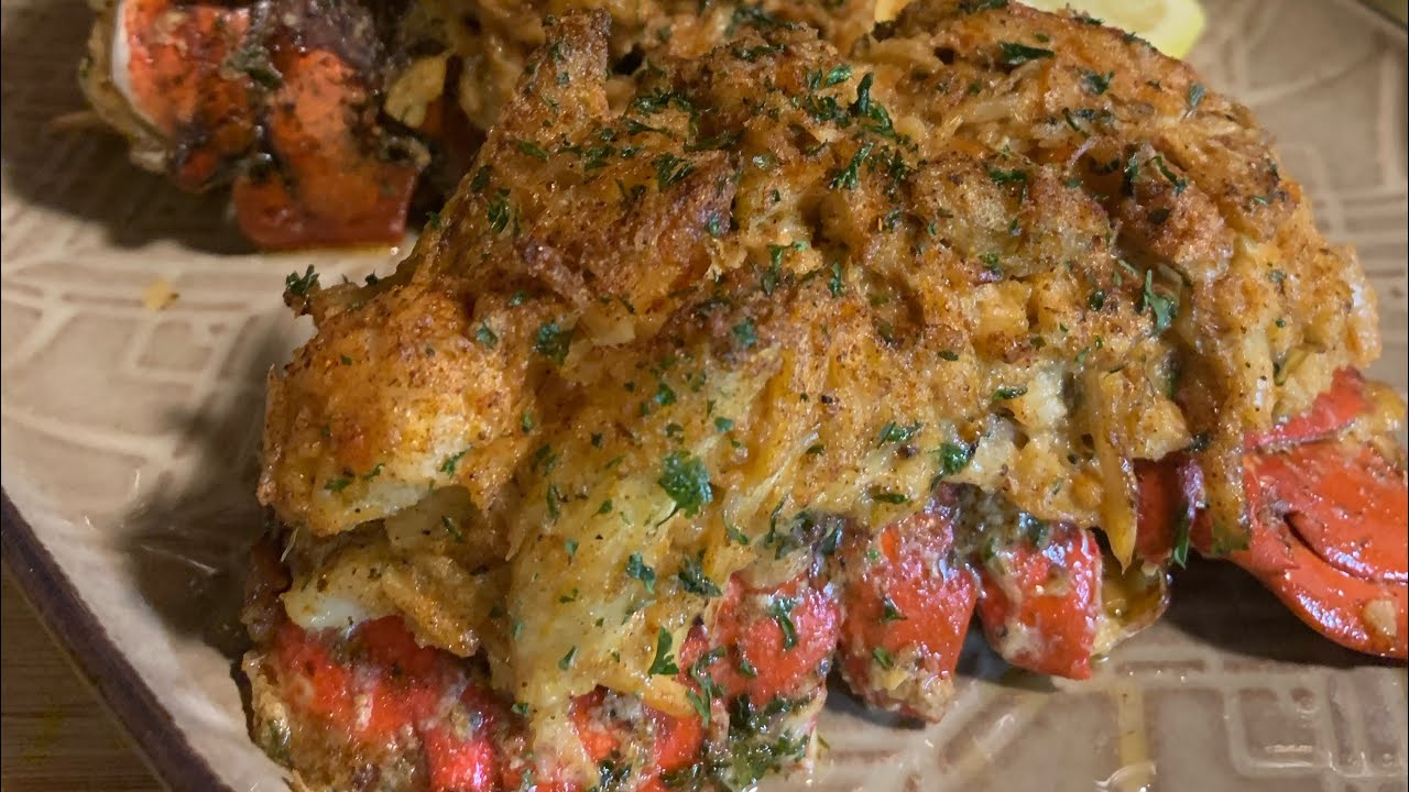 Stuffed lobster with crab and shrimp cookingwithjudycaldwell