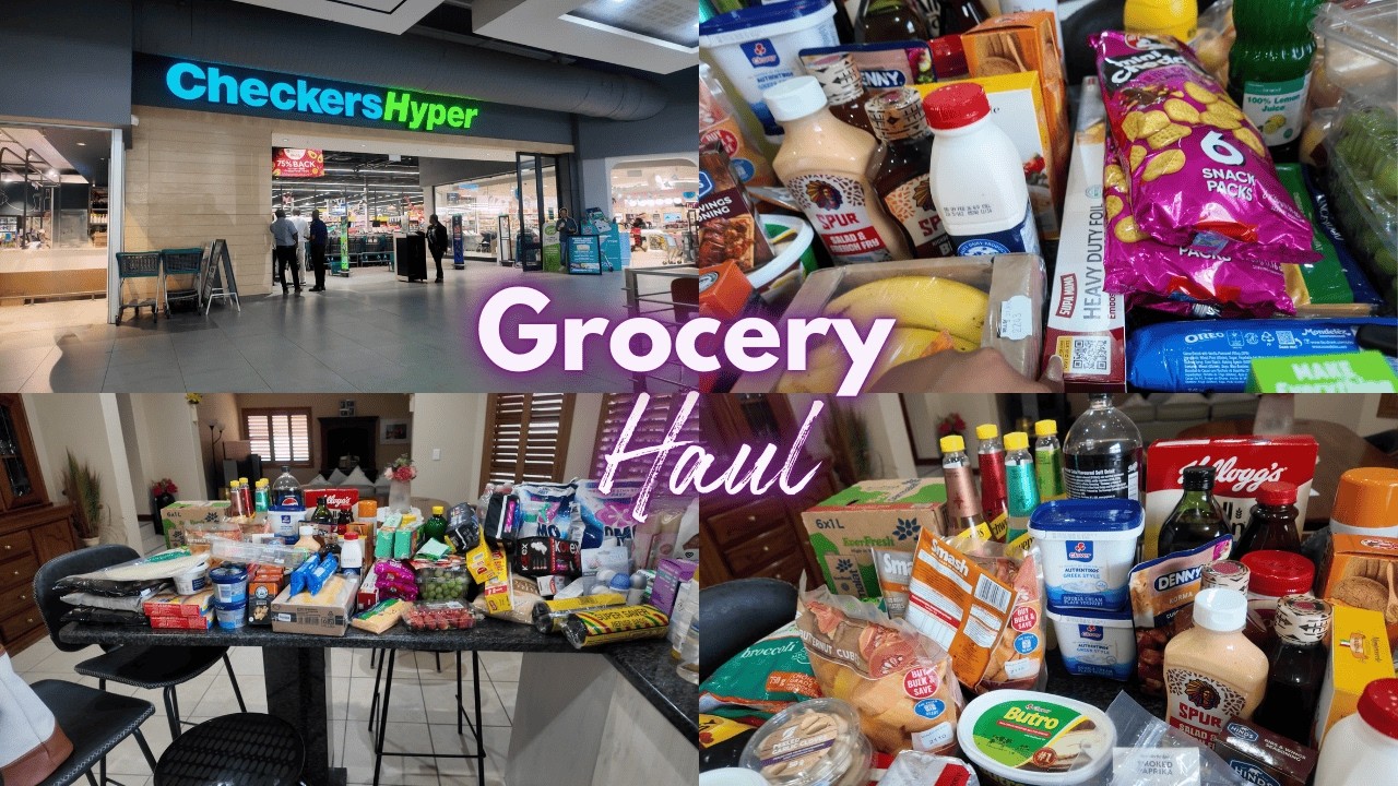 BIG Monthly Grocery Haul | I Can't Believe This Was 6K! ♡ Nicole Khumalo ♡ South African Youtuber