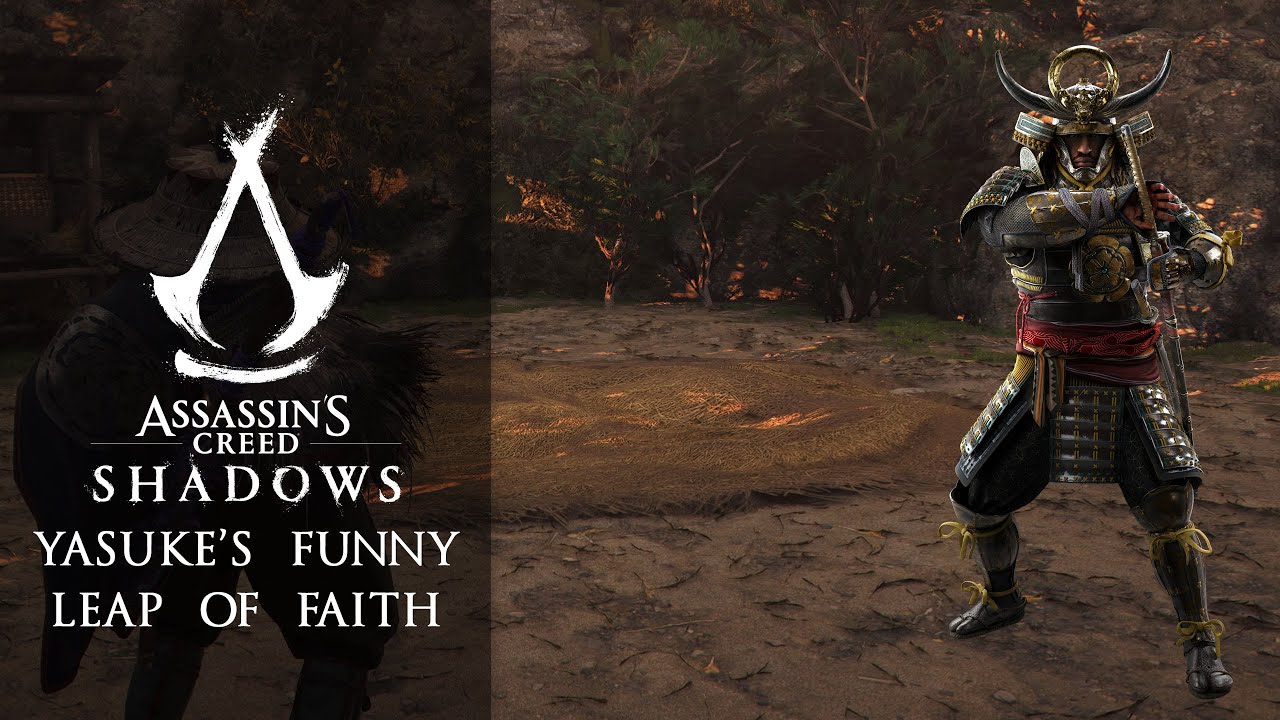 Assassin's Creed Shadows- Yasuke's Funny Leap Of Faith Compilation