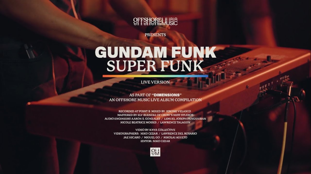 Gundam Funk - Super Funk (Live version) [Official Performance Video]