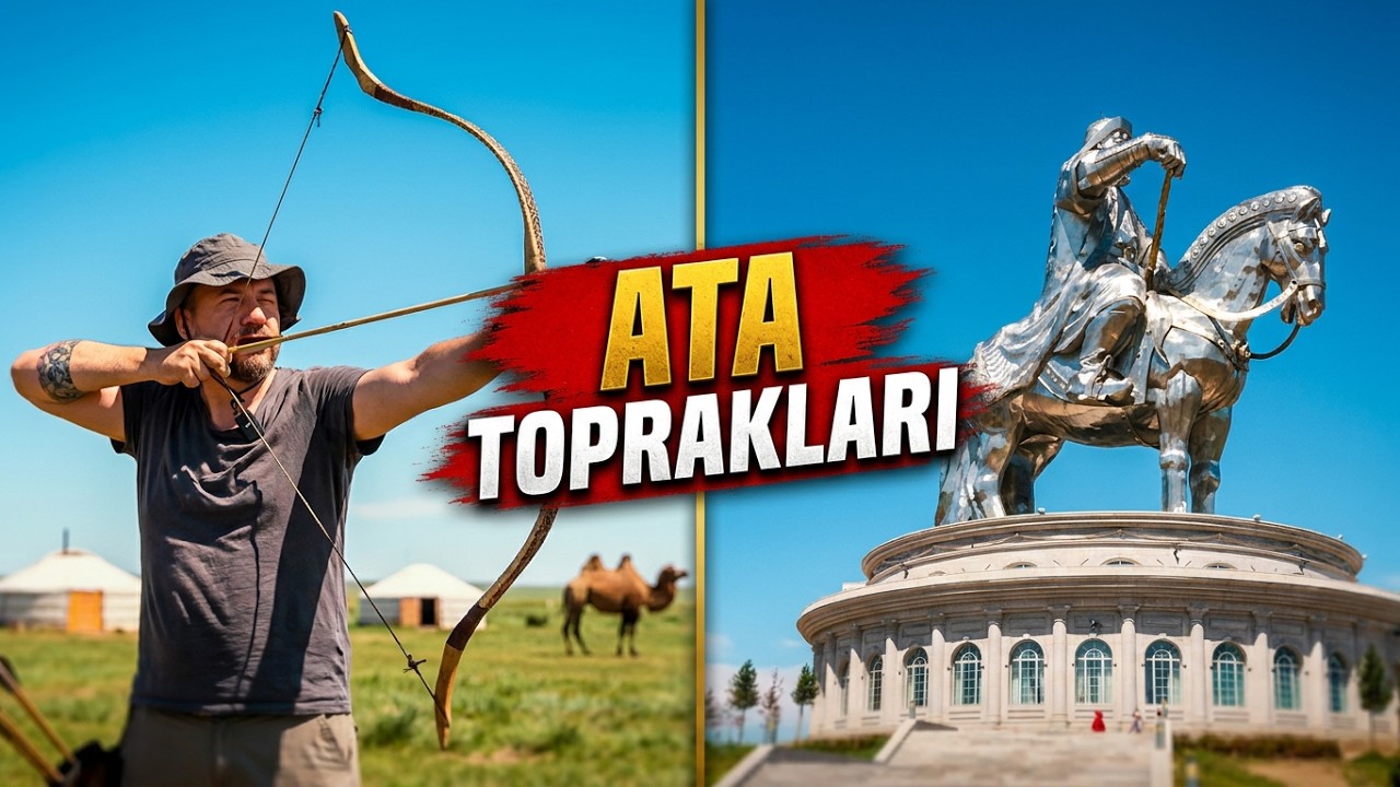 Moğolistan Macerası Başlıyor. Cengiz Han'ın Toprakları - Ulan Batur - Burhanettin Mumcuoğlu