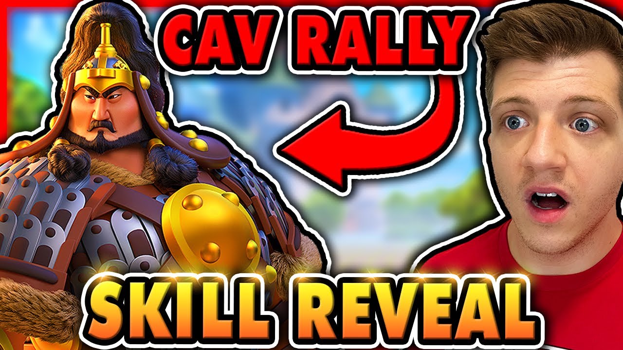 NEW Cavalry RALLY Commander SKILL REVEAL! Subutai in Rise of Kingdoms