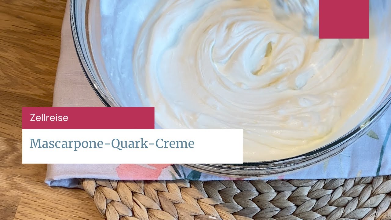 Mascarpone-Quark-Creme 😋 | Das BESTE Blitzrezept f&uuml;r leckeren Nachtisch