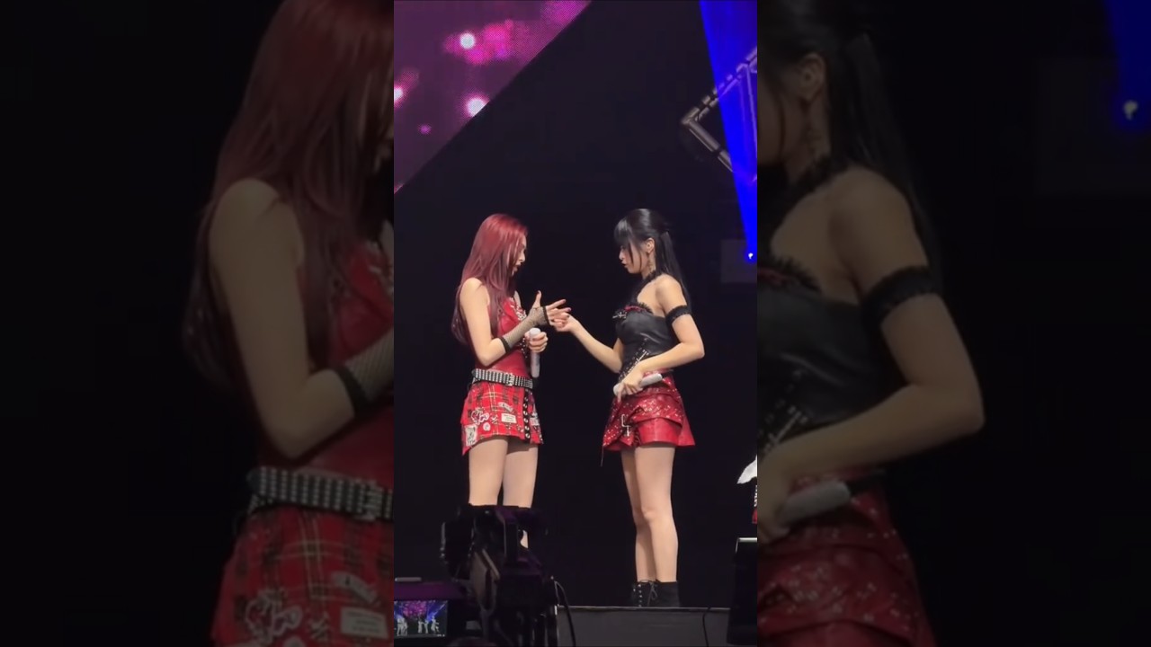 Chiyeon goofing around🩵 