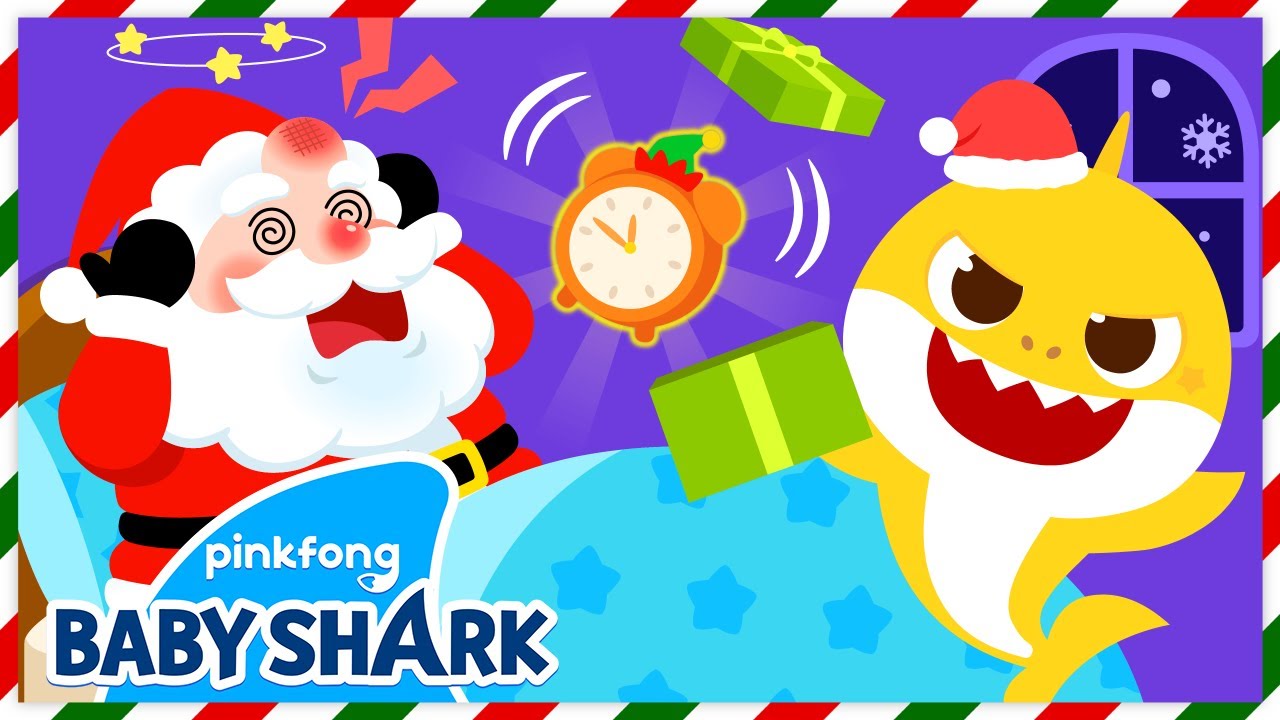 Baby Shark's Christmas Eve Rush! | Baby Shark Christmas Holiday Story | Baby Shark Official